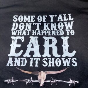 SHEIN Black Curve T-Shirt